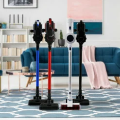 AREBOS Akku Staubsauger, 2-in-1 Hand- Und Bodenstaubsauger, 2 Leistungsstarke Saugmodi, Beutellos, Kabellos Bis Zu 55 Minuten, Mit Wandladestation, Weiß -Rowenta || Bosch Verkäufe cdf7dda6c7a84388485c4491d7b2057b