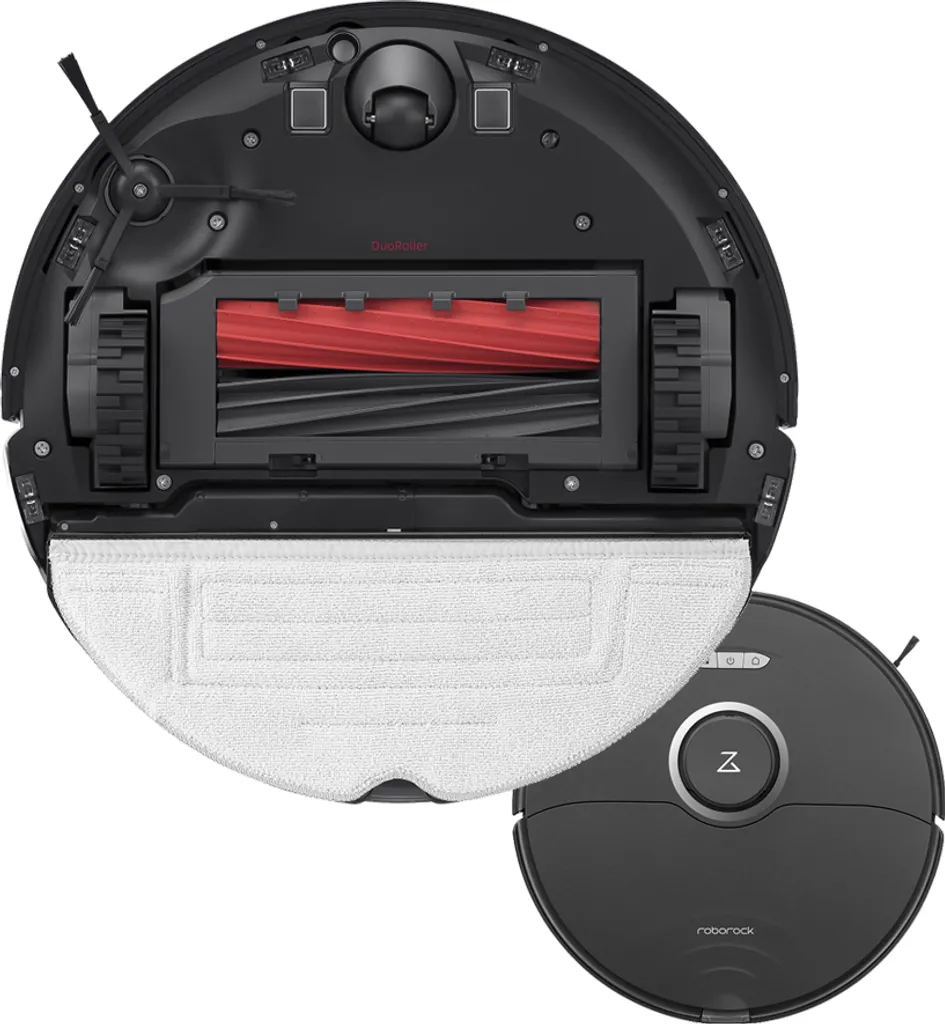 Roborock S8 Staubsauger Roboter Saugroboter 6000 Pa DuoRoller-Bürste VibraRise Wischen 3D-Mapping Reactive 3D-Hindernisumgehung (Schwarz) Mit 2pcs Mopp 2 Roborock S8 Staubsauger Roboter Saugroboter 6000 Pa DuoRoller-Bürste VibraRise Wischen 3D-Mapping Reactive 3D-Hindernisumgehung (Schwarz) Mit 2pcs Mopp – Bild 2