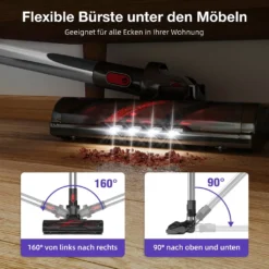 Daynee Akku-Hand-und Stielstaubsauger Akku Staubsauger, Handstaubsauger, Staubsauger Kabellos, Akkusauger, Beutellos, 27KPa Akkustaubsauger, Staubsaug -Rowenta || Bosch Verkäufe cfa6fdd4abb4f2f9396645882ec7ea07