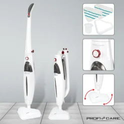 ProfiCare Dampfmop PC-DR 3093 Anthrazit-weiss / 1.500 Watt / Dampfreiniger Für Alle Bodenbeläge / 99 % Gegen Viren -Rowenta || Bosch Verkäufe cfdfe21b037d45dc99f54b09736a9278