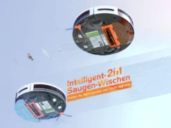 Kyvol E31 Saugroboter Mit Wischfunktion 2200Pa Wischroboter, 150Min. Laufzeit, Smart Navigation, Funktioniert Mit Alexa,ideal Für Tierhaare, Teppiche Und Hartböden, Weiß [+] -Rowenta || Bosch Verkäufe d49823dc1f73a49357425e137b565af0