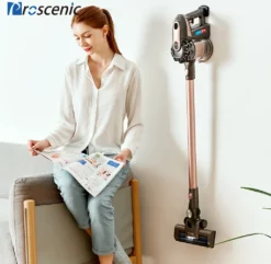 Proscenic NEU P8 PLUS Staubsauger Akku Handstaubsauger Mit LED-Lampe Kabellos 20,000 Pa Bis Zu 40 Minuten 2,200 MAh HEPA Geeignet Für Allergiker Tierhaare&Katzenstreu -Rowenta || Bosch Verkäufe dc6367a3ea867daece11234818d60931