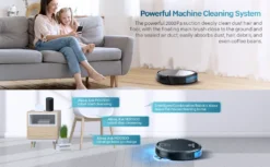 MooSoo Roboter-Staubsauger, 2000Pa Superdünner Intelligenter Selbstladender Roboter-Staubsauger Mit Sprachfunktion Alexa & Google Assistent -Rowenta || Bosch Verkäufe e09bc8be45734d86961c849d41ebd313