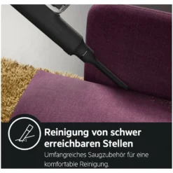 AEG AP81UB25UG Ultimate 8000 Akku Bodenstaubsauger & Handsauger, 3 Stufen, Automatik-Modus, LED-Frontlicht, Teleskoprohr, Selbstreinigende Bürstrolle, 25,2 V, Grau -Rowenta || Bosch Verkäufe e25083b3e66bc72f419b2dec4e8bc4c7