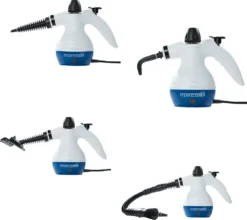 Starlyf® Steam Cleaner, Tragbarer Dampfreiniger, Dampfente, 0,35 L, 1050 W, 2,8 Bar, Weiß -Rowenta || Bosch Verkäufe e56d6f6ef61e36682d16644f9f853f2b