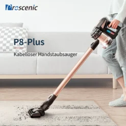 Proscenic NEU P8 PLUS Staubsauger Akku Handstaubsauger Mit LED-Lampe Kabellos 20,000 Pa Bis Zu 40 Minuten 2,200 MAh HEPA Geeignet Für Allergiker Tierhaare&Katzenstreu -Rowenta || Bosch Verkäufe e77a334a32f85d335365a6d9fd7cf08b