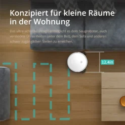 SmartAI Saugroboter Staubsauger Roboter APP Fernbedienung 2600Pa Staubsauger Weiß -Rowenta || Bosch Verkäufe ea763e97e0d14c8594664f31ffeb2e82