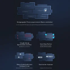 Roidmi EVE Plus Roboter Staubsauger Nass-Trocken-Saugroboter,50 Watt,2700pa Mit Sauberer Basis Und Beutel,Weiß -Rowenta || Bosch Verkäufe eba793e9fa528533b739b1768f21d438