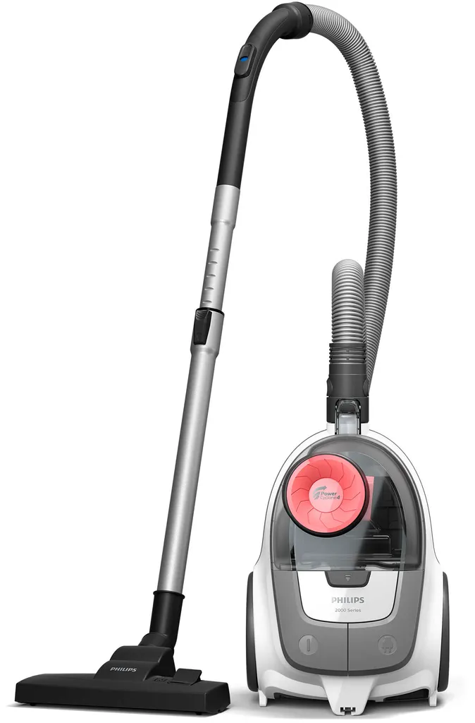 Philips Beutelloser Staubsauger 2000 Series, SuperClean Luftfilter, PowerCyclone 4, 850W, Weiß (XB2142/09) 4 Philips Beutelloser Staubsauger 2000 Series, SuperClean Luftfilter, PowerCyclone 4, 850W, Weiß (XB2142/09) – Bild 4