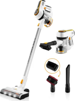 ETA Hand- Und Akkusauger 2in1 SUPERSONIC ETA123190000, Beutellos, Li-ionen Akku 21,6V