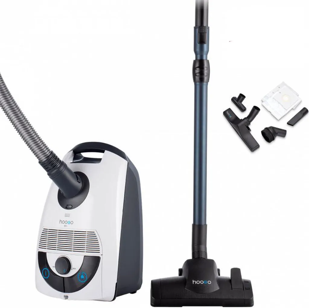 HooGo B3+ Bodenstaubsauger 3 Liter Mit Beutel Inkl. Parkett-, Polster- Und Fugendüse, Möbelbürste, 11m Aktionsradius, HEPA14 Filter, Allergikertauglich 12 HooGo B3+ Bodenstaubsauger 3 Liter Mit Beutel Inkl. Parkett-, Polster- Und Fugendüse, Möbelbürste, 11m Aktionsradius, HEPA14 Filter, Allergikertauglich – Bild 12