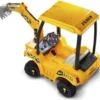 FEBER- Super Digger Excavadora A Batería Niñas A Partir De 3 Años, 12V, (Famosa 800012320) FAMOSA