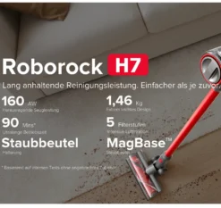 2021 Roborock H7 Handstaubsauger 480 W 90 Min Laufzeit Tragbarer Kabelloser Akku-Staubsauger EU -Rowenta || Bosch Verkäufe f271fb74da384a03ec73e6b152c8b6fd