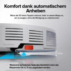 Roborock S7 Staubsauger Sonic Saugroboter Kehrroboter Kindersicherung LiDAR APP EU Weiß -Rowenta || Bosch Verkäufe f41bc02b6d8ea848ab6a6bd5c644cd2d
