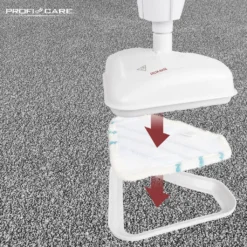 ProfiCare Dampfmop PC-DR 3093 Anthrazit-weiss / 1.500 Watt / Dampfreiniger Für Alle Bodenbeläge / 99 % Gegen Viren -Rowenta || Bosch Verkäufe f8057ac364dddac633410a1cad45a20e