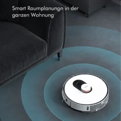 Roidmi EVE Plus Roboter Staubsauger Nass-Trocken-Saugroboter,50 Watt,2700pa Mit Sauberer Basis Und Beutel,Weiß -Rowenta || Bosch Verkäufe f82666c441d3f794c1aea8fc24b210fa