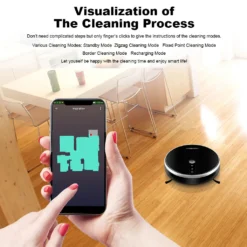 LIECTROUX C30B Automatischer Staubsauger Saugroboter Kehrroboter Nass-Trocken-Staubsauger Dynamische Navigation APP-Fernbedienung Sprachsteuerung Kompatibel Mit Alexa Google Assistant -Rowenta || Bosch Verkäufe fbddf11d25887b0410d8f8c1d55b7adc