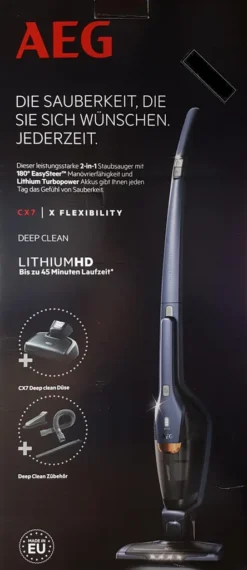 AEG CX7-2-I360 Flexibility Beutel- & Kabelloser 2in1 Akku-Handstaubsauger -Rowenta || Bosch Verkäufe fc8a2aac5f95f3cc105ba016f552550a