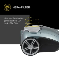 GUTFELS CLEAN 2010 Bodenstaubsauger | 800 Watt Leistung | Integriertes Zubehör | 3 Liter Staubbehälter 14 GUTFELS CLEAN 2010 Bodenstaubsauger | 800 Watt Leistung | Integriertes Zubehör | 3 Liter Staubbehälter -Rowenta || Bosch Verkäufe fe4d63d6b79eb16e479c9b1418b03788