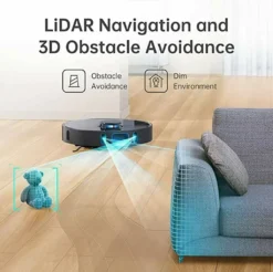 Dreame Z10 Pro Staubsauger Saugroboter Mit 4L Absaugstation Auto-Empty Dock Intelligente Staubsammlung APP Schwarz -Rowenta || Bosch Verkäufe fe760e9815b04108bf0d395e7ffc239e